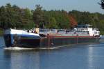  EVELINE  auf dem Dortmund-Ems-Kanal in Datteln 9.10.2010