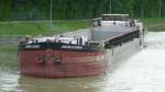 MS Juergen Elisabeth  ENI 04013430 - L 85m - B 9.50m - T 1387. / Gemeldet in Brohl D. Hier im Unterwasser der Schleuse Bevergern am 10.05.10.