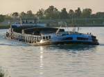 MS Tiffany  ENI 04001950 - L 80m - B 9.05m - Tg 2.50m - T 1144./ Gemeldet in Berlin/D. Bergfahrend im DEK/Riesenbeck am 26.09.10.