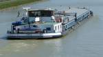 MS Opal  ENI 04005710 - L 84m - B 9.00m - Tg 2.72m - T 1396./ Geemeldet in Petershagen/D. Achteransicht bei der Bergfahrt im DEK/Birgte am 17.04.10.
