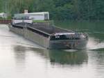 Schubverband Balor ENI 02315662 und Balor I ENI 02316531. Im Nassen Dreieck mit Kurs in den MLK am 1.09.10.