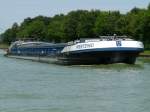 MS Westeind  ENI 02314043 - L 86m - B 10.00m - Tg 2.97m - T 1704 - PS 1000-Wrtsil - Bj 1955 in Rheinbrohl./ Gemeldet in Papendrecht/NL. Zu Berg im DEK bei Drenthe am 29.07.09.