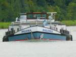 MS Paloma  ENI 04004390 - L 85m - B 9.15m - Tg 2.62m - T 1380 - PS 800-MWM - Bj 1928 in Bolnes/NL./ Gemeldet in Hamburg/D. Zu Tal im DEK bei Birgte am 18.09.2010.