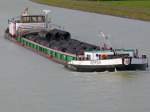 MS Gerda  EENI 04017760 - L 70m - B 7.60m - Tg 2.27m - T 776 - PS 390-MAK - Bj 1958 in Berlin./ Gemeldet inBardowick/D. Hier zu Berg im DEK/Birgte am 23.11.2010.