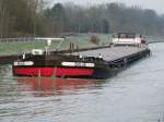 MS Balge  ENI 04004380 - L 100m - B 9,50m - Tg 2.59m - T 1613 - BJ 1942 in Temsche/B./ Gemeldet in Balge/D. Zu Berg im DEK vor Mnster am 27.11.2010.
