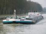 MS Eris  ENI 04402660 - L 100m - B 9.50m - Tg 2.79m - T 1671 - PS 900-MWM - Bj 1963 in Bodenwerdr./ Gemeldet in Marktheidenfeld/D. Zu Berg im DEK bei Drenthe am 27.11.2010.