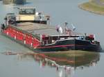 GMS Felicitas II - 04007840 - L 80m - B 8.20m - Tg 2.35m - T 1000 - PS 490-Modag - Bj 1926 in Dordrecht bei de Biesbosch.// Gemeldet in Weisel/NL.  Zu Berg im DEK/Birgte am 22.03.2011.