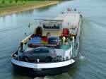 GMS Katharina - 04500700 - Lnge: 85 m - Breite: 8.20 m - Tiefgang: 2,72 m - Tonnage: 1292 t - PS 800-Deutz - Bj 1961 bei DIW - Berlin. Gemeldet in Haren/Ems/D..Zu Berg in Birgte am 3.05.2011.
