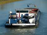 GMS Saeftinge - 02315206 - Lnge: 82m - Breite: 8,20 m - Tiefgang: 2.55m - Tonnage: 1076 - PS 800-Cummins - Bj 1957 bei VEB Rosslauer Schiffswerft, Rosslau - Gemeldet in Terneuten/NL. Zu Berg im DEK bei Birgte am 19.03.2011.