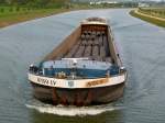 GMS Aviso IV - 02323146 - Lnge: 105 m - Breite: 9,5 m - Tiefgang: 2,88 m - Tonnage: 1997 t - PS 1300-Cummins - Bj 1960 bei Schulte & Bruns in Emden - Gemeldet in Haren/Ems/D. Zu Tal in Birgte am 29.04.2011. 