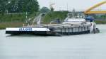 GMS Allons - 02319861 - Lnge: 67,00 m - Breite: 8,20 m - Tiefgang: 2,52 m -Tonnage: 857 t - PS 800-MWM - Bj 1961 bei Van de Werf in Nijmegen - Gemeldet in Zwolle/NL. Zu Berg an der Birgter Kapellen Brcke am 2.06.2010.