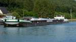 GMS Bhmerwald - 04012020 - Lnge: 101,00m - Breite: 9,50m - Tiefgang: 2,94m - Tonnage: 2008 t - PS 1110-SKL - Bj 1973 bei Deggendorfer Schiffswerft in Deggendorf - Gemeldet in Kln/D. Am Anleger Bergeshvede am 24.06.2009.
