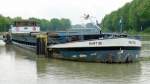 GMS Martini - 02204997 - Lnge: 70 m - Breite: 7,54m - Tiefgang: 2,54m -Tonnage: 910 t - PS 900-Baudouin - Bj 1959 bei Rasche in Uffeln - Gemeldet in Wroclaw/PL. Vor der Schleuse Bevergern am 31.05.2010.