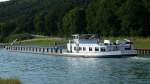 GMS Agamemnon - 02319271 - Lnge: 85,00 Meter - Breite: 9,50 Meter - Tiefgang: 2,89 Meter - Tonnage: 1658 - PS 1000-Deutz - Bj 1978 bei Rasche in Uffeln Vlotho - Gemeldet in Dordrecht/NL. Zu Tal in Bergeshvede am 13.07.2009.