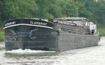GMS Clamarant - 02311517 - Lnge: 55,00 m - Breite: 6,70 m - Tiefgang: 2,52 m -Tonnage: 610 t - PS 520-Deutz - Bj 1963 bei V.O.S.in Oostende/B - Gemeldet in Nijmegen/NL. Zu Tal in Mnster am 10.08.2009.
