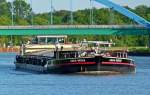 GMS Aqua-Verde - 04000070 - Lnge: 85,00 m - Breite: 9,50 m - Tiefgang: 2,80 m -
Tonnage: 1506 - PS 750-Deutz - Bj 1925 bei Boele in Bolnes/NL - Gemeldet in Eberbach/D. Zu Berg in Birgte am 1.05.2011.
