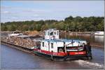 Der Schubverband SCH 2408 am 18.09.2005 im Elbe-Seitenkanal.