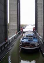 Andromeda im Schiffshebewerk Scharnebeck am Elbe-Seitenkanal im Jahr 2009