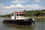 Das Aufsichtsschiff OHRE des Wasser- und Schifffahrtsamtes Uelzen am 24.06.2006 bei Wittingen im Elbe-Seitenkanal. An diesem Tag wurde der 30-jhrige Geburtstag des Kanals mit einem Tage der offenen Tr im Auenbezirk Wittingen des WSA Uelzen gefeiert.