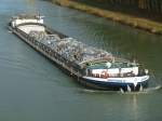 Nawatrans IV  ENI 04003930 - L 80m - B 9.05m - Tg 2.50m - T 1134 - PS 560-MAN - Bj 1941 in Bodenwerder./ Gemeldet in Moers/D. Ausfahrend MLK am 21.11.2010.