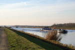 Blick auf den Mittellandkanal Höhe Barleber See 1 Richtung Elbeu / Haldensleben am 05.12.2019.