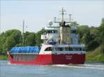 Nachschuss auf Frachtschiff WESTGARD, Flagge Niederlande, Rotterdam (IMO-Nr.