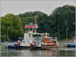 Eine der vielen Fhren,welche beide Uferseiten auf dem Nord-Ostsee-kanal miteinander verbinden.