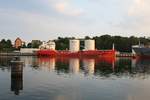 Key South / Valletta am Ölhafen in Kiel , Nord-Ostsee-Kanal, 19.06.2017