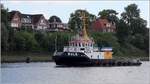 Die 1987 gebaute BÜLK (IMO 8701284) am 05.07.2017 bei Kiel im Nord-Ostsee-Kanal. Dieser Schlepper ist 29,86 m lang und 9,00 m breit, hat eine Maschinenleistung von 2.32o kW und eine Pfahlzug von 40 t. Heimathafen ist Kiel.