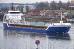 AMBER SKY , General Cargo , IMO 9312688 , Baujahr 2005 , 106 × 14.4m , 240 TEU , NOK Höhe Schleuse Kiel-Holtenau 17.02.2018