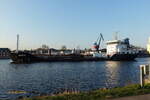 NARCEA (IMO 9344320) am 8.4.2023 im NOK Höhe Hafen Rendsburg /    Ex-Namen: SABEDIN BEY /   Chemikalien-/Öltanker / BRZ 2.995 / Lüa 97,55 m, B 15 m, Tg 6,7 m / 1 Diesel, 2400 kW (2363