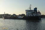 NARCEA (IMO 9344320) am 8.4.2023 im NOK Höhe Hafen Rendsburg /

Ex-Namen: SABEDIN BEY / 
Chemikalien-/Öltanker / BRZ 2.995 / Lüa 97,55 m, B 15 m, Tg 6,7 m / 1 Diesel, 2400 kW (2363 PS),  14 kn / gebaut 2006 bei Sahin Celik Werft, Istanbul, Türkei / Reederei: Ership S.A.U - Madrid, Spanien / Flagge: Portugal, Heimathafen: Madeira  /
