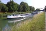 Das niederländische GMS  DESIDERIO , ENI 02327354, am 20.06.2020 auf dem Rhein-Herne-Kanal in Henrichenburg, Castrop-Rauxel.
