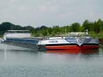 GMS Condor - 02331400 - Lnge: 110,00 m - Breite: 11,45 m - Tiefgang: 3,55 m - Tonnage: 3198 T - PS 1700-Mitsubishi - Bj 2009 bei Stocznia Kostal in Wroclaw/PL - Fertigstellung bei Asto in Raamsdonksveer - Gemeldet in Nieuw Lekkerland/NL. Hier zu Berg im WDK vor der Schleuse Ahsen am 6.07.2011.