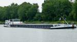 GMS Mira Ceti - 06003753 - Lnge: 73,00 m - Breite: 8,20 m - Tiefgang: 2,62 m -Tonnage: 1067 t - Bj 1967 - Gemeldet in Thuin/B. Zu Tal im Unterwasser der Schleuse Ahsen am 4.07.2011.
