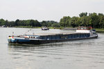 Frachtschiff  WANDERER  aus dem Wesel-Datteln-Kanal kommend in Datteln 24.7.2016