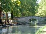 Canal du Midi, stlicher Teil bei Bziers, Colombiers, 17. August 2011