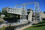 Das Kirfield Lift Lock ist mit einer Hubhhe von 14,9m das kleinere der beiden Schiffhebewerke am Trend-Severn. Das Kirfield Lift Lock wurde zwischen 1896 und 1907 gebaut. Km 272,6; 30.08.2008