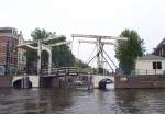 Hubbrücke in den Amsterdamer Grachten, 10.06.2007