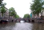 Brcke in den Amsterdamer Grachten, 10.06.2007.