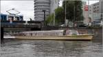 Die KONINGIN FABIOLA ist ein Rundfahrtenboot der Rederij P. Kooij in Amsterdam. Sie bietet Platz für 80 Fahrgäste. 09.06.2015