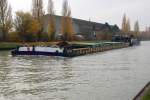 MÜNSTER, 31.10.2009, am Dortmund-Ems-Kanal auf Höhe des Hafens
