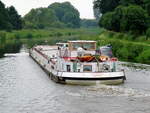 GMS  CATHARINA  (04400550 , 80 x 8,20m) am 02.09.2021 im  ELBE-LÜBECK-KANAL bei Berkenthin auf Bergfahrt.