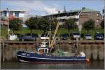 GRE 41 aus Greetsiel liegt am 13.08.2010 in Bsum.