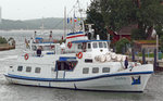 MS DANA im Hafen von Niendorf/Ostsee am 02.07.2016