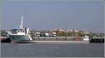 Die STRTEBEKER (IMO 9040417) der Entsorgungs-Reederei holt u.a. den Mll der Ostfriesischen Insel Juist ab. Hier liegt sie am 31.03.2007 im Hafen von Norddeich.