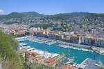 Der Freizeithafen in Nice. Aufnahmedatum: 25. Juli 2015.