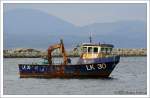 Boot im Hafen von Ardgroom, Irland County Cork.