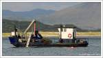 Fischerboot im Hafen von Ardgroom, Irland County Cork.