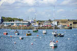 Der Hafen von Howth (östlich von Dublin) vom »East Pier aus gesehen.